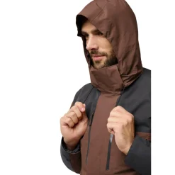 Jack Wolfskin  Jasper 3-in-1 outdoor jack heren hot choc< Outdoor Jack