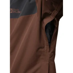 Jack Wolfskin  Jasper 3-in-1 outdoor jack heren hot choc< Outdoor Jack