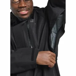 Outdoor Jack-Jack Wolfskin  Jasper 2L outdoor jack heren black