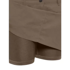 Jack Wolfskin  Tihama skort dames cold coffee< Outdoor Jurk & Rok