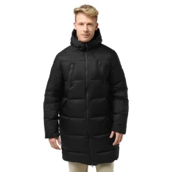 Outdoor Jack-Jack Wolfskin  Wandermood Down parka outdoor jack heren granite  black