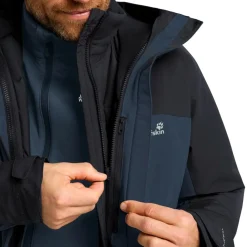 Outdoor Jack-Jack Wolfskin  Wild Places 3-in-1 outdoor jack heren midnight sky
