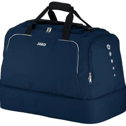 JAKO Classico sporttas met bodemvak marine< Sporttas|Voetbaltas
