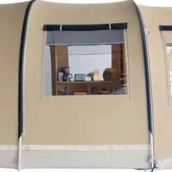 5-Persoons Tent|Tunneltenten-Karsten Imperia tunneltent beige SHOWMODEL
