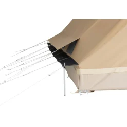 5-Persoons Tent|Tunneltenten-Karsten Imperia tunneltent beige SHOWMODEL