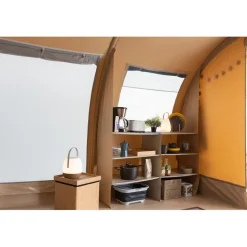 5-Persoons Tent|Tunneltenten-Karsten Imperia tunneltent beige SHOWMODEL