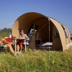 3-Persoons Tent|Tunneltenten-Karsten Opera 2400 tunneltent beige