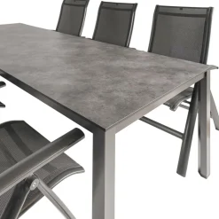 Kettler HPL 220 Legato 6 verstelbaar tuinset antraciet< Tuinsets