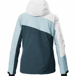 Ski Jassen|Wintersport-Killtec KSW 26 winterjas dames light ice blue