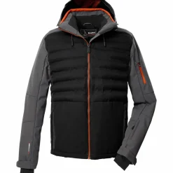 Ski Jassen|Wintersport-Killtec KSW 72 winterjas heren black