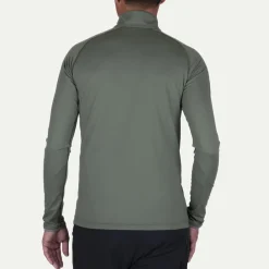 Skipullies|Wintersport-Kjus Feel Half-Zip skipully heren green smoke pewter