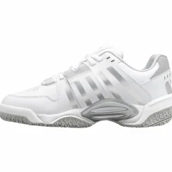 K-Swiss Accomplish IV Omni tennisschoenen dames  white vapor blue< Tennisschoenen