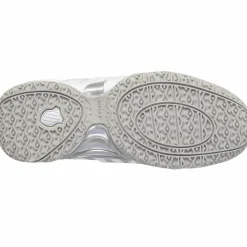 K-Swiss Accomplish IV Omni tennisschoenen dames  white vapor blue< Tennisschoenen