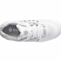 K-Swiss Accomplish IV Omni tennisschoenen dames  white vapor blue< Tennisschoenen