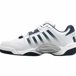 Tennisschoenen-K-Swiss Accomplish IV Omni tennisschoenen heren white peacoat silver