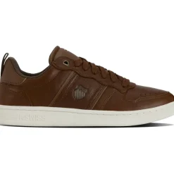 Schoenen-K-Swiss Lozan Match Lux schoenen heren brown white