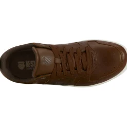 Schoenen-K-Swiss Lozan Match Lux schoenen heren brown white