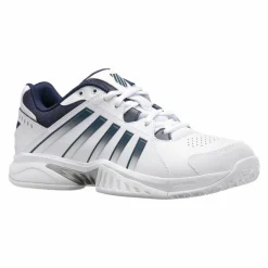 K-Swiss Receiver V Omni tennisschoenen heren white peacoat silver< Tennisschoenen