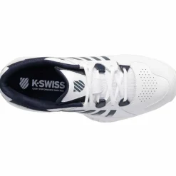 K-Swiss Receiver V Omni tennisschoenen heren white peacoat silver< Tennisschoenen
