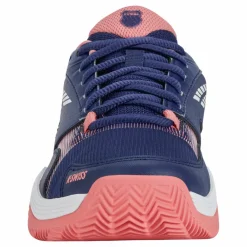 Padelschoenen-K-Swiss SpeedEx HB padelschoenen dames estate blue white strawberry ice