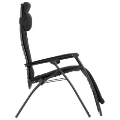 Relaxstoelen-Lafuma RSX Clip AirComfort relaxstoel noir acier