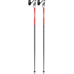 Leki Bold S skistokken dark anthracite bright  red white< Skistokken|Wintersport