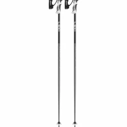 Leki Bold S skistokken dark anthracite black white< Skistokken|Wintersport