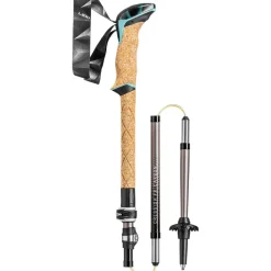 Leki Cressida FX Carbon wandelstokken brown metallic mint< Wandelstokken|Wandelstokken