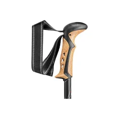 Wandelstokken|Wandelstokken-Leki Khumbu wandelstokken dark anthracite white bright red