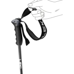 Skistokken|Wintersport-Leki Neolite Airfoil skistokken black dark anthracite  neon orange