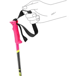 Skistokken|Wintersport-Leki Racing Kids skistokken junior neon pink black  neon yellow