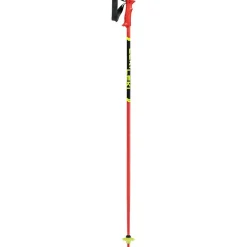 Leki Racing Kids skistokken junior bright red black  neon yellow< Skistokken|Wintersport