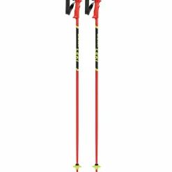 Skistokken|Wintersport-Leki Racing skistokken junior fluor red