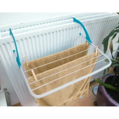 Lifetime Clean  Droogrek met ophangbeugels wit< Wassen & Drogen