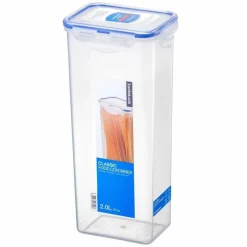 Lock & Lock  Hoge vershouddoos 2 liter transparant< Vershouddozen