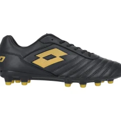 Lotto Milano 700 AGM voetbalschoenen heren all black light platino< Voetbalschoenen