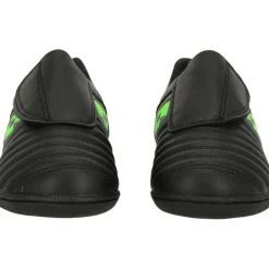 Lotto Milano 700 ID K zaalvoetbalschoenen junior all black spring green< Voetbalschoenen
