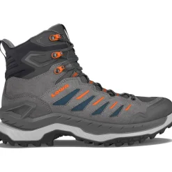 Lowa Innovo GTX Mid wandelschoenen heren grey petrol< Wandelen|Wandelschoenen