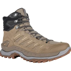 Wandelen|Wandelschoenen-Lowa Innovo GTX Mid wandelschoenen heren dune grey