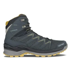 Lowa Innox Pro GTX Mid wandelschoenen heren steel blue mustard< Wandelschoenen|Wandelschoenen