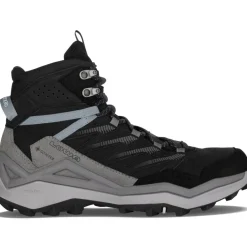 Lowa Maddox Pro GTX Mid Ws Wide wandelschoenen dames black grey< Wandelen|Wandelschoenen