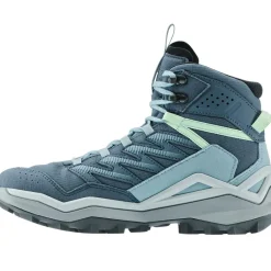 Wandelen|Wandelschoenen-Lowa Maddox Pro GTX Mid Ws wandelschoenen dames smoke blue slateblue