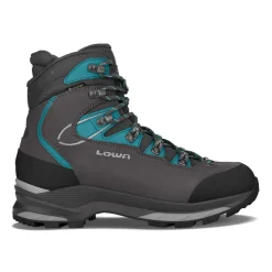 Wandelen|Bergschoenen-Lowa Mauria EVO GTX bergschoenen dames anthracite turquoise