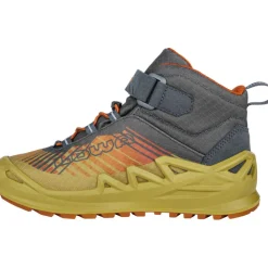 Wandelen|Wandelschoenen-Lowa Merger GTX QC Mid wandelschoenen dames mustard rust