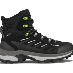 Lowa Randir GTX Mid bergschoenen heren black grey< Wandelen|Bergschoenen