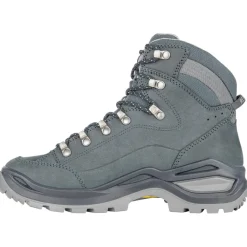 Lowa Renegade Evo GTX Mid Ws wandelschoenen dames steelblue oldrose< Wandelen|Wandelschoenen