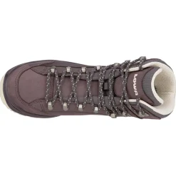 Wandelen|Wandelschoenen-Lowa Renegade Evo GTX Mid Ws wandelschoenen dames brownrose panna