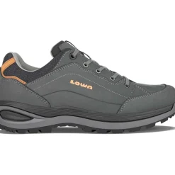 Wandelen|Wandelschoenen-Lowa Renegade Evo LL Lo Ws wandelschoenen dames graphite apricote