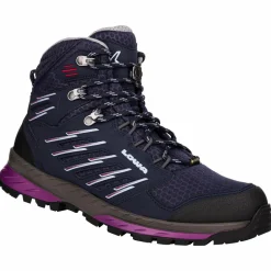 Lowa Trek Evo GTX Mid Ws bergschoenen dames navy berry< Wandelen|Bergschoenen