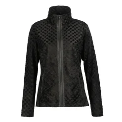 Luhta Ahmas fleece vest dames basic black< Ski Vesten|Wintersport